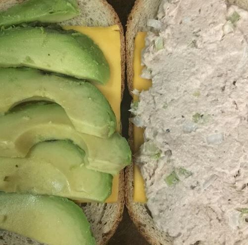 Donut Gallery classic food - Tuna avocado melt.JPG